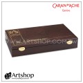 瑞士 CARAN D'ACHE 卡達 LUMINANCE 6901 極致專家級油性色鉛筆 (76+8色) 木盒