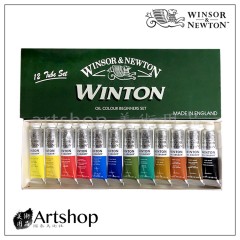 英國 溫莎牛頓 WINTON 油畫顏料 12色 37ml