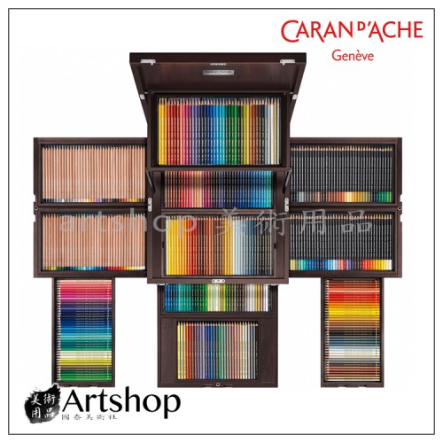 瑞士 CARAN D'ACHE 卡達 SUPRACOLOR SOFT 30周年特製 No.99 木盒