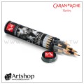 瑞士 CARAN D'ACHE 卡達 GRAPHITE 專家級素描鉛筆 (15入) 鐵桶