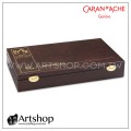瑞士 CARAN D'ACHE 卡達 NEOPASTEL 專家級油性粉彩 (96色) 木盒