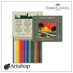德國 Faber-Castell 輝柏 111周年紀念短版油性色鉛筆 24色 211002