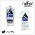 日本 HOLBEIN 好賓 AM436 壓克力打底劑 BLACK GESSO (黑色) 300ml 	