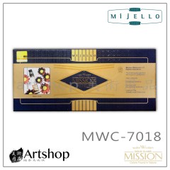 韓國 MIJELLO 美捷樂 MISSION 藝術家金級水彩 7ml (18色)MWC-7018 + 保濕調色盤