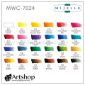 韓國 MIJELLO 美捷樂 MISSION 藝術家金級水彩 7ml (24色) MWC-7024 + 保濕調色盤【特惠組】 韓國 MIJELLO 美捷樂 MISSION 藝術家金級水彩 7ml (24色) MWC-7024 + 保濕調色盤【特惠組】