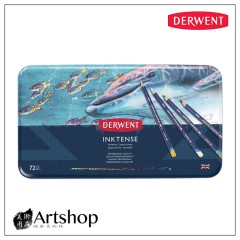 英國 Derwent 德爾文 Inktense 水墨色鉛筆 (72色) 2301843