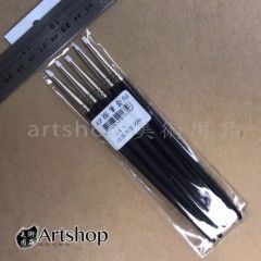 迷你矽膠筆套組(五支入) 工藝筆 塑形雕塑 塗留白膠 珪膠筆 圭膠筆 3mm