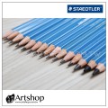 德國 STAEDTLER 施德樓 100 頂級藍桿繪圖素描鉛筆 (6H-12B) 單支
