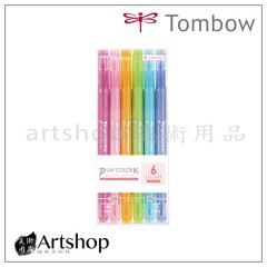 日本 TOMBOW 蜻蜓 PLAY COLOR K 雙頭彩色筆(6色) (B)【缺貨】