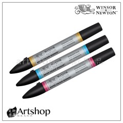 英國 winsor&newton 溫莎牛頓 雙頭水彩麥克筆 單支 36色可選