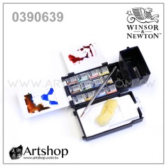 英國 WINSOR&NEWTON 溫莎牛頓 Cotman 塊狀水彩 (12色) 寫生套裝 0390639	