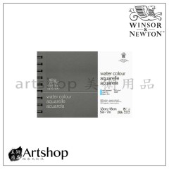 英國 WINSOR&NEWTON  溫莎牛頓  中目水彩本 13x18 300g 圈裝15入 #6663274