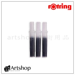 德國 rotring Rapidograph ink 針筆補充墨水 3入